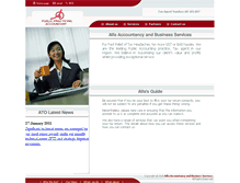 Tablet Screenshot of alfaaccountancy.com.au